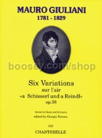 Six  Variations op. 38 (Guitar & Orchestra)